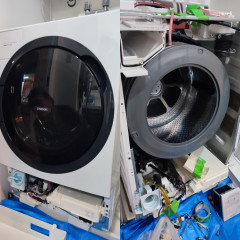 ドラム式洗濯機　完全分解クリーニング✨✨