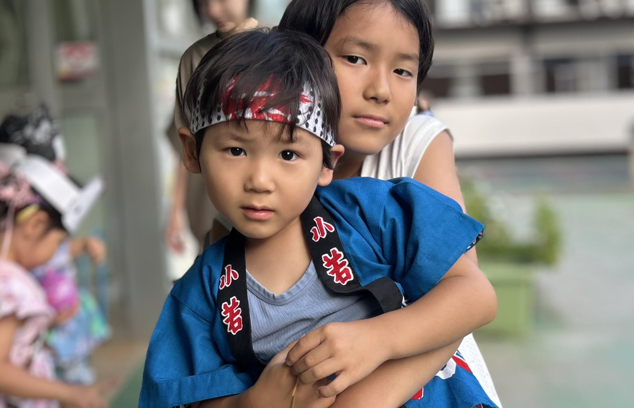 元気に遊べる子　根気よくやりぬく子　素直でおもいやりのある子