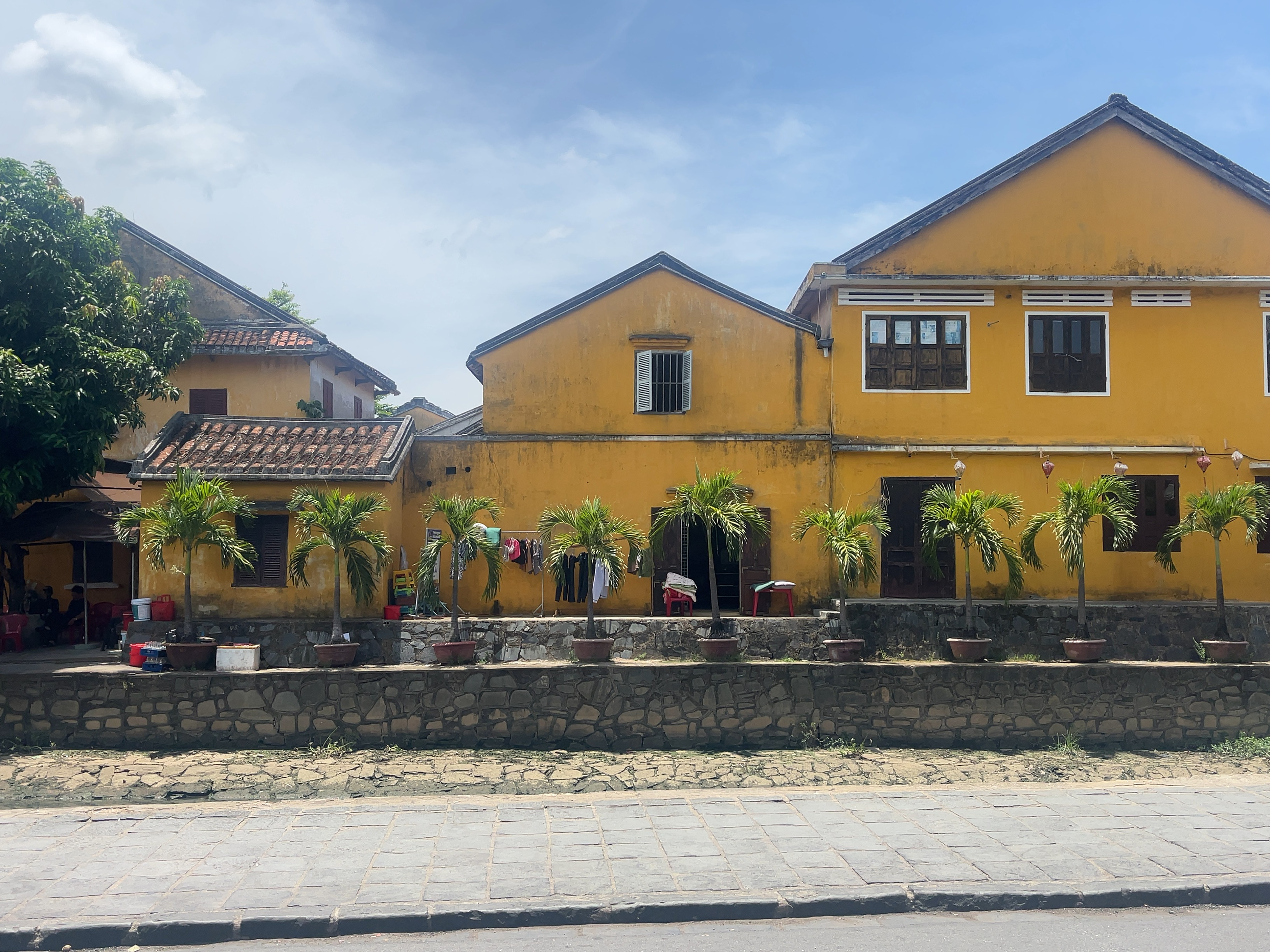 堺　八六八ビルでのレッスン　牛肉のカレー　とホイアン風揚げワンタン