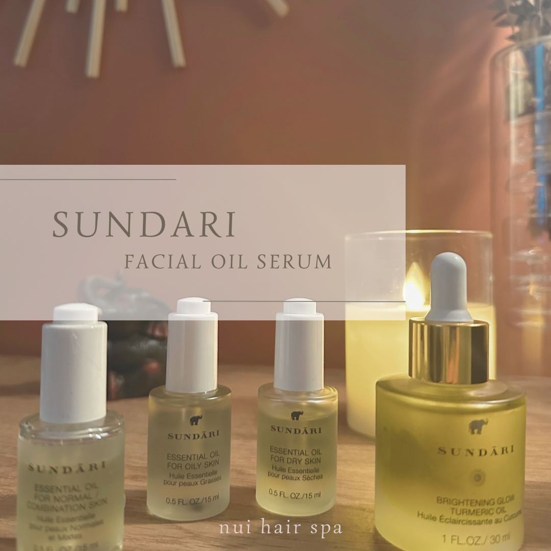 ✴︎SUNDARIのフェイシャルオイルのご紹介です✴︎