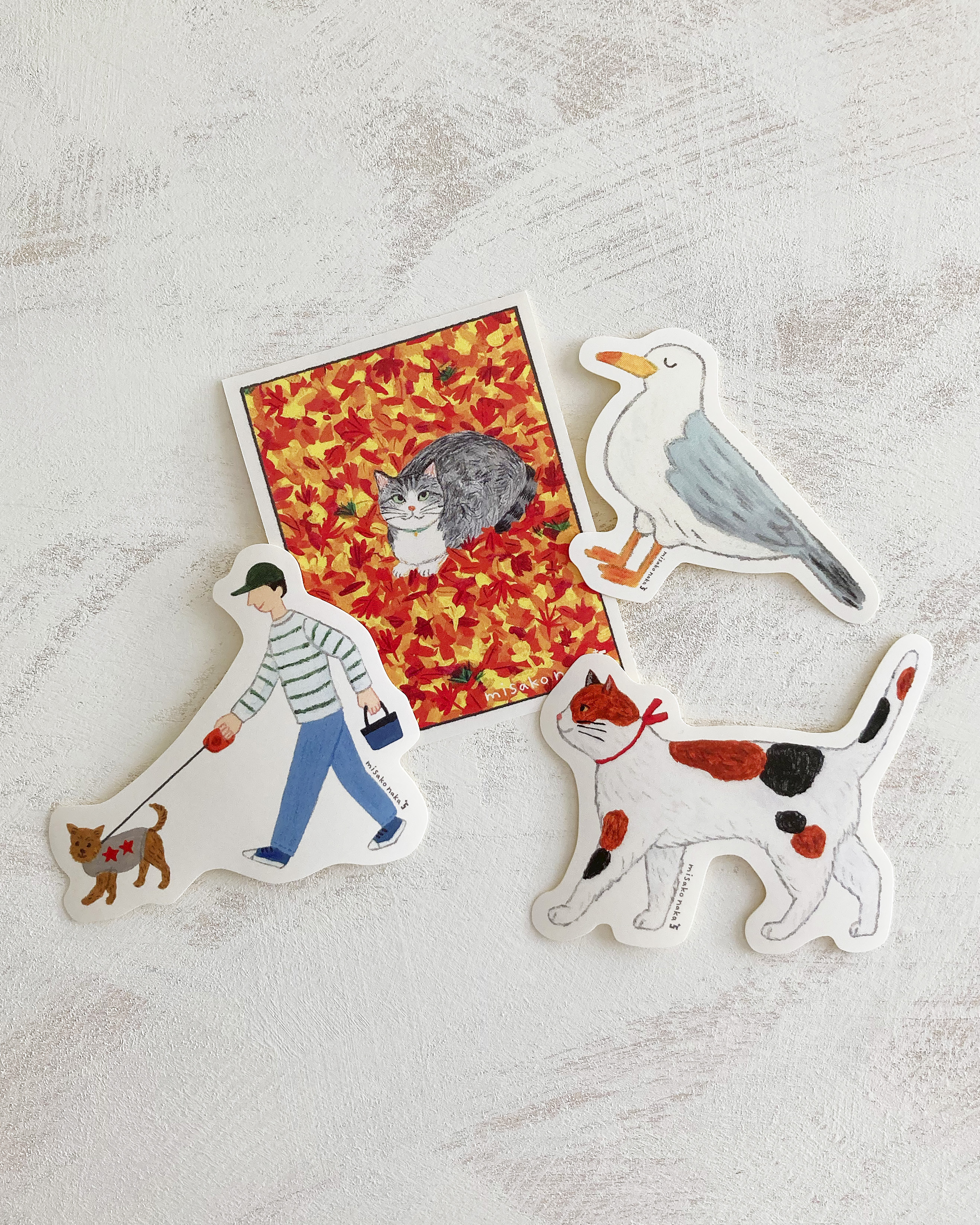 『misakonaka+S』10周年記念ノベルティシール配布中！