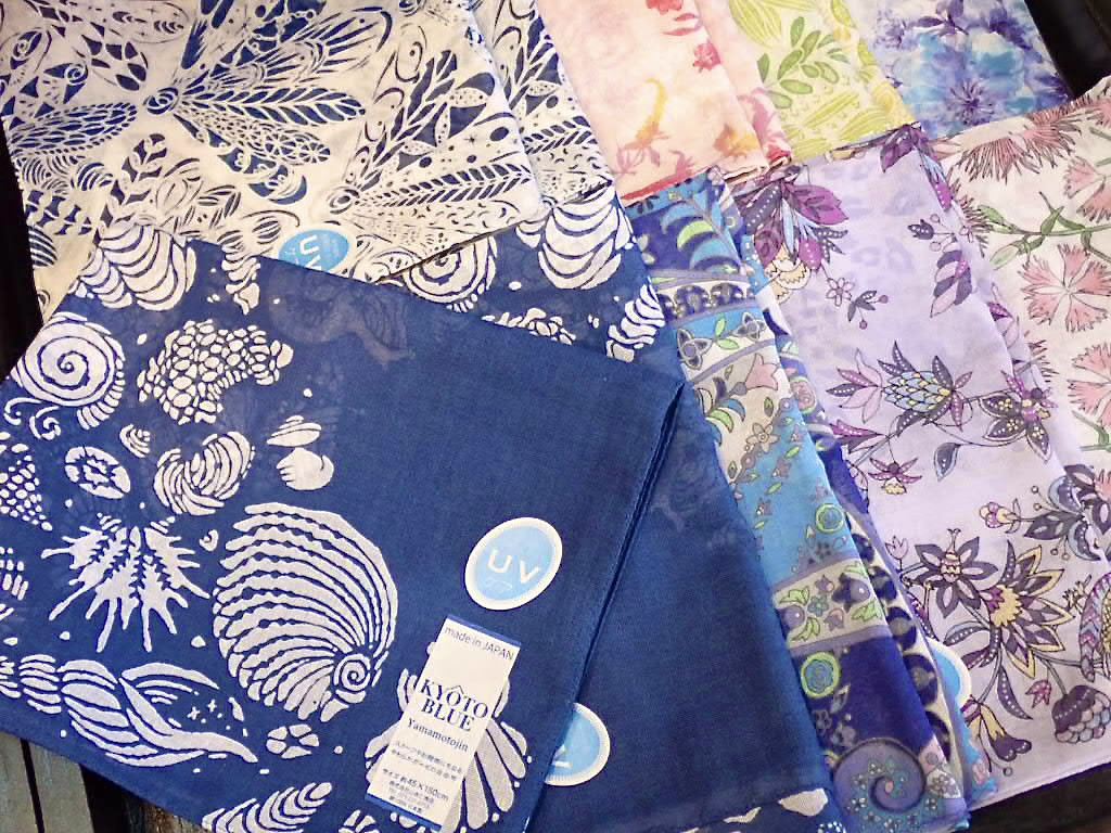 京都製の綿ストール