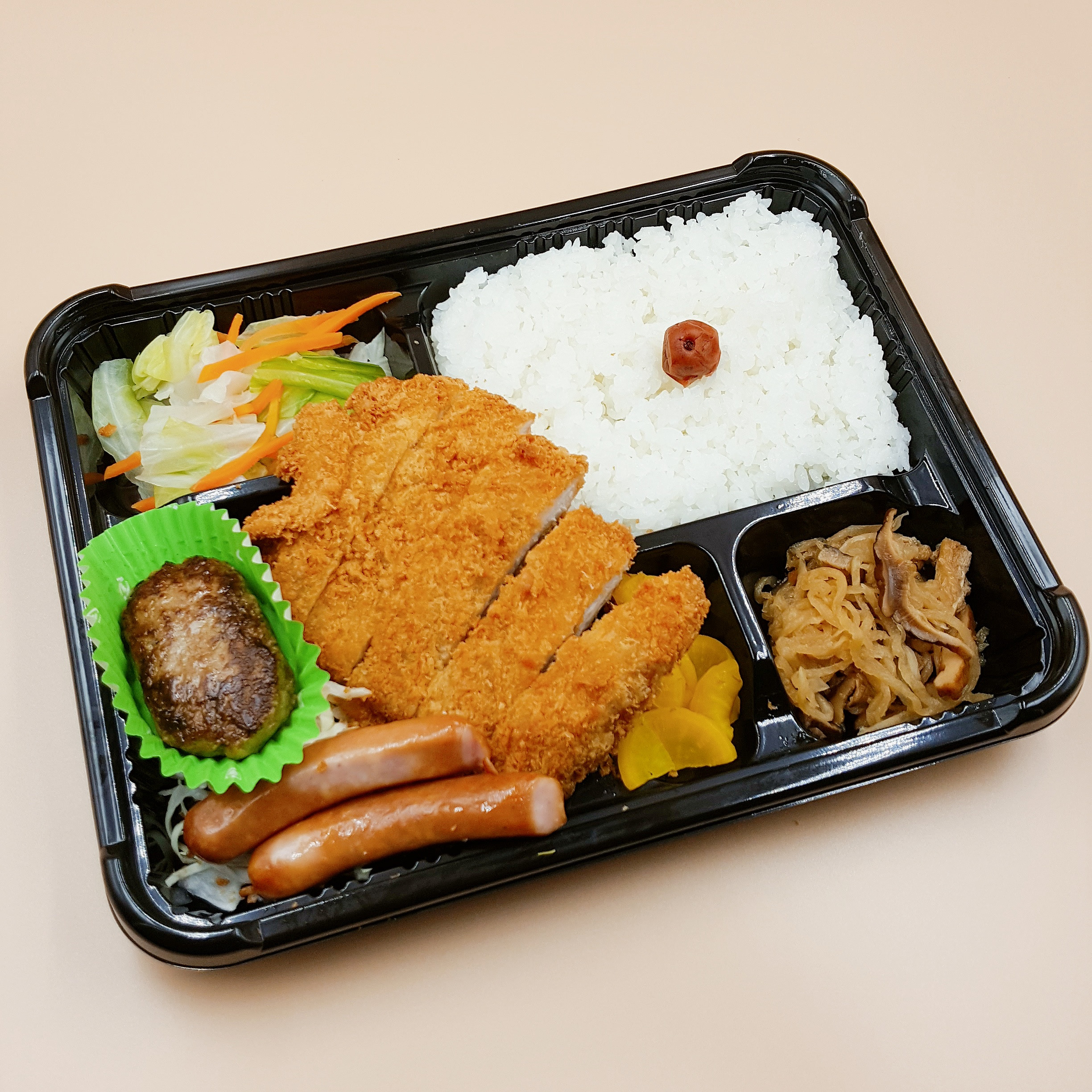 ポークヒレカツミックス弁当