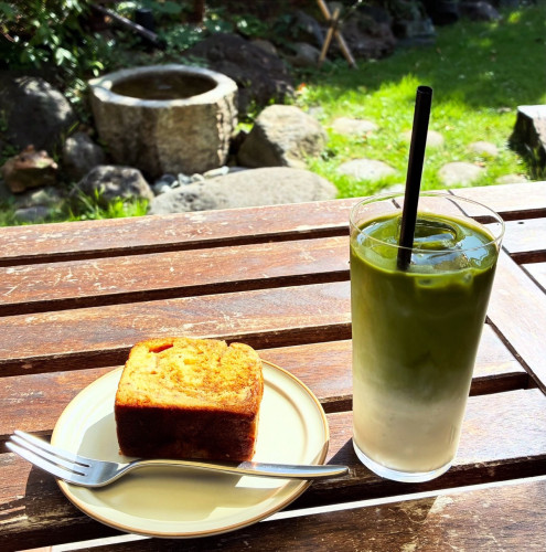 抹茶ラテ始めました❣️