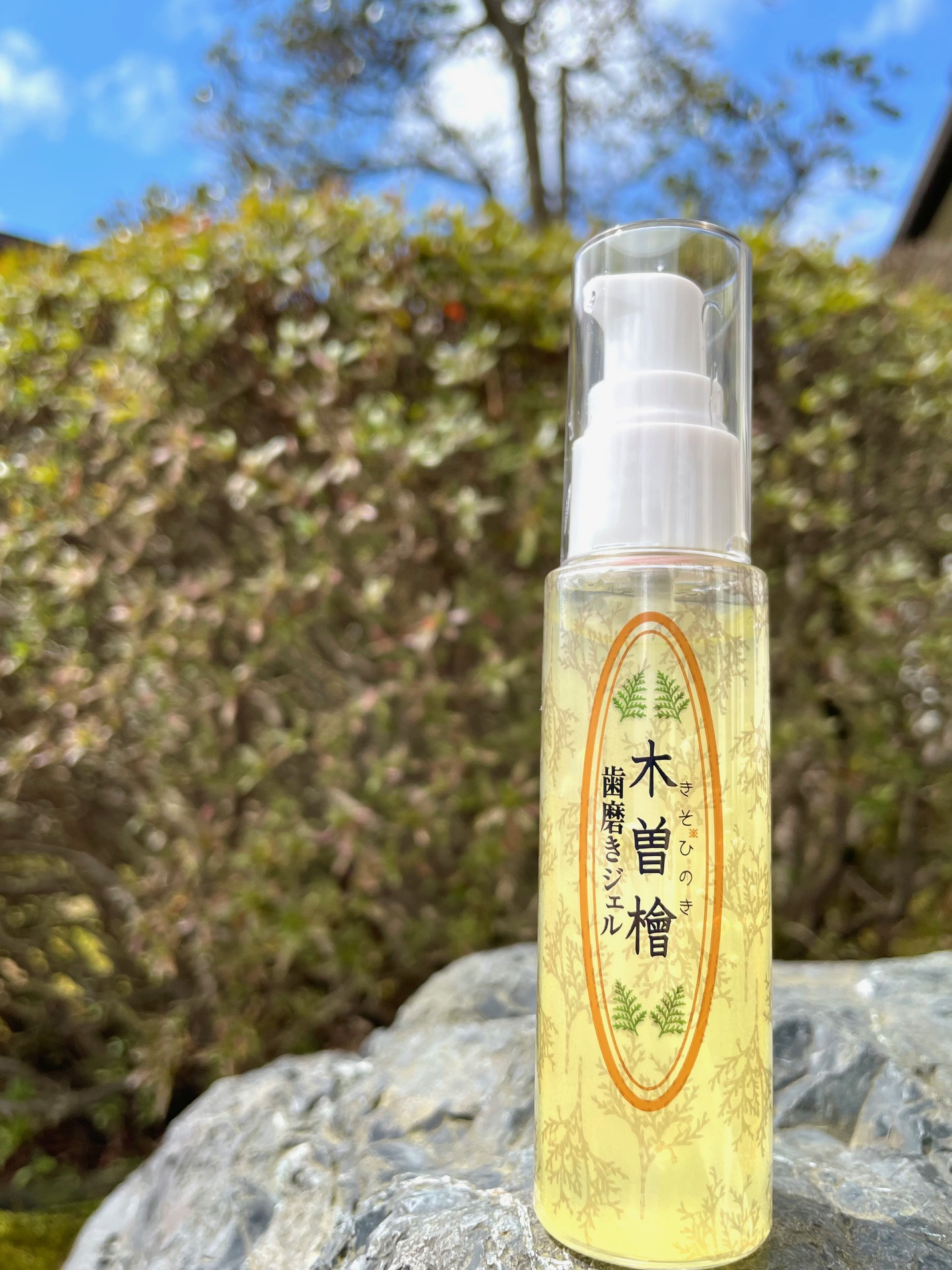 木曾檜歯磨きジェル