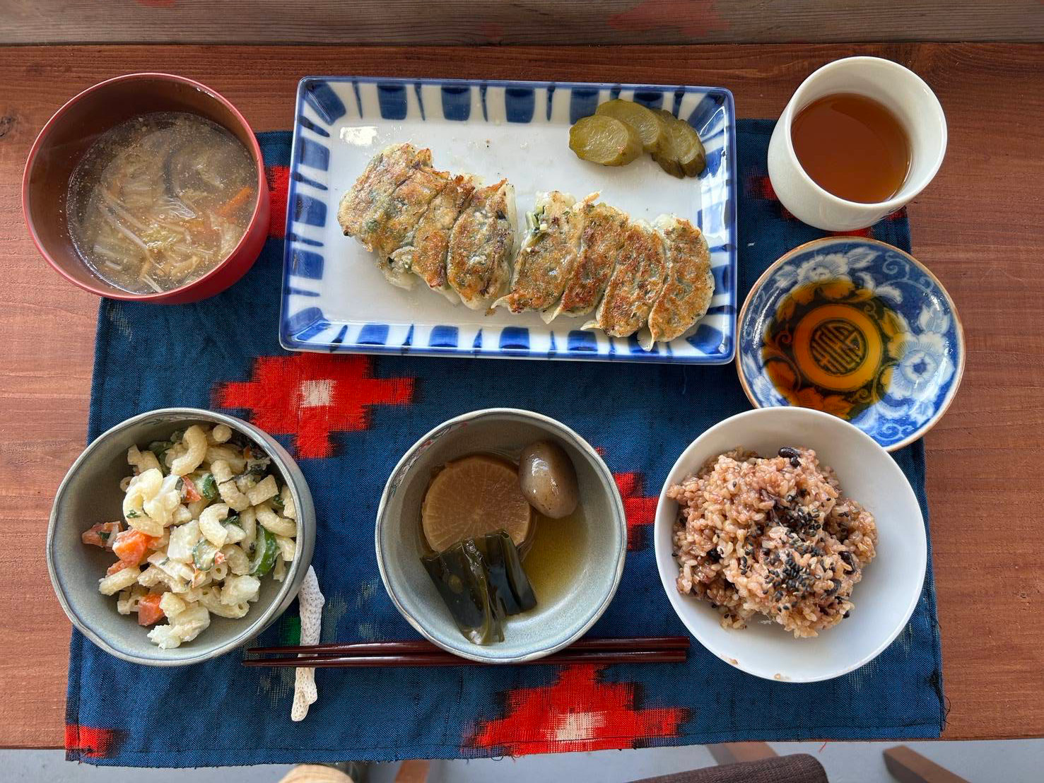 採食餃子定食（木・金）