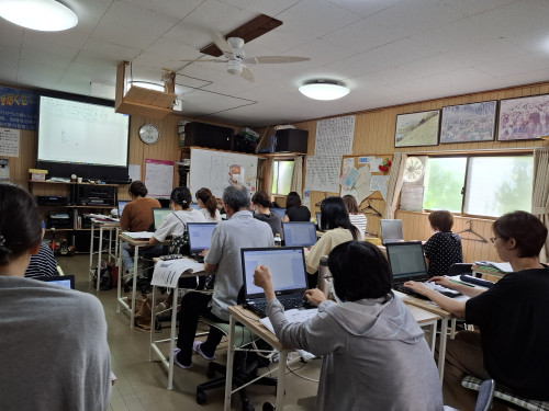 職業訓練コース開始