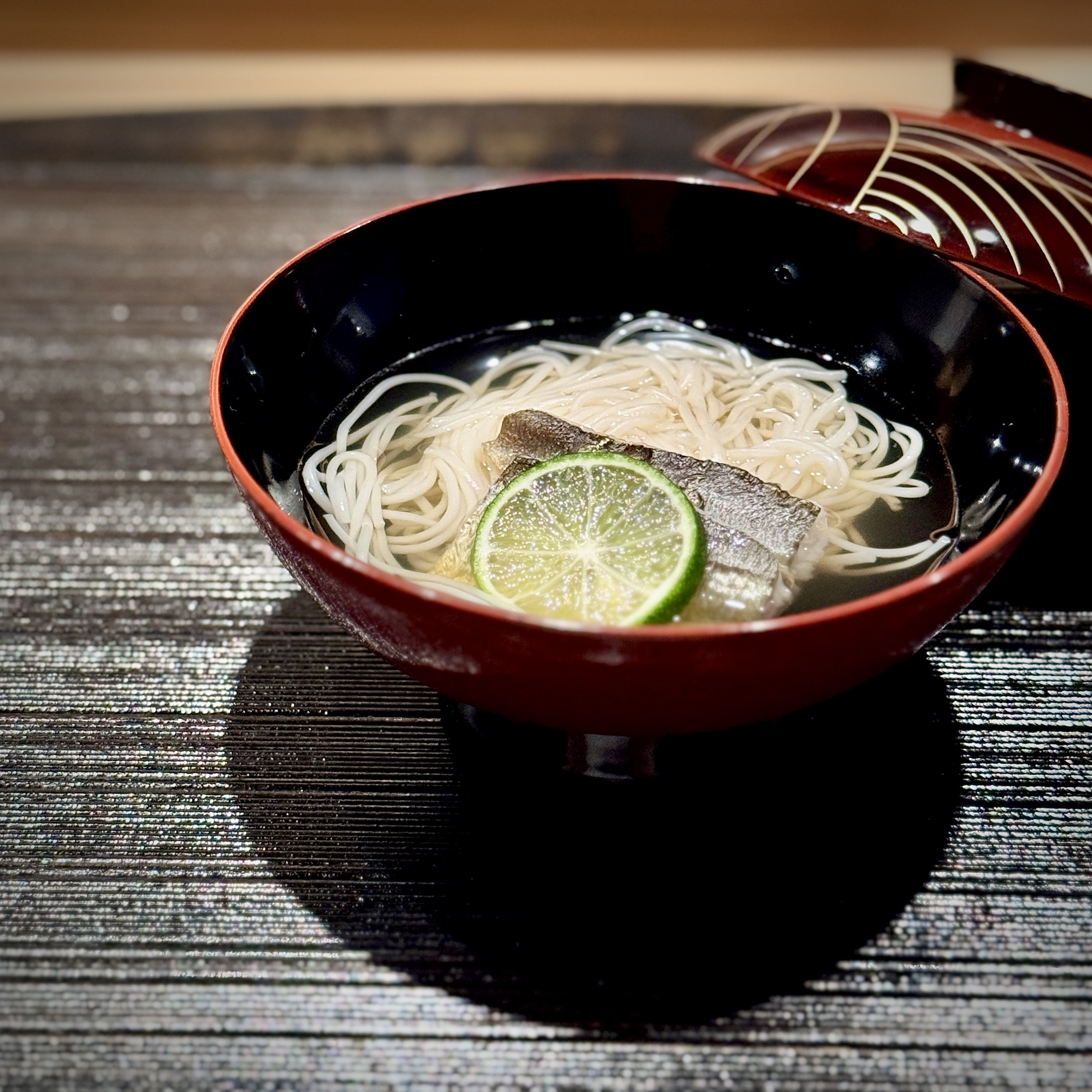 鮎そうめん／長良川。
