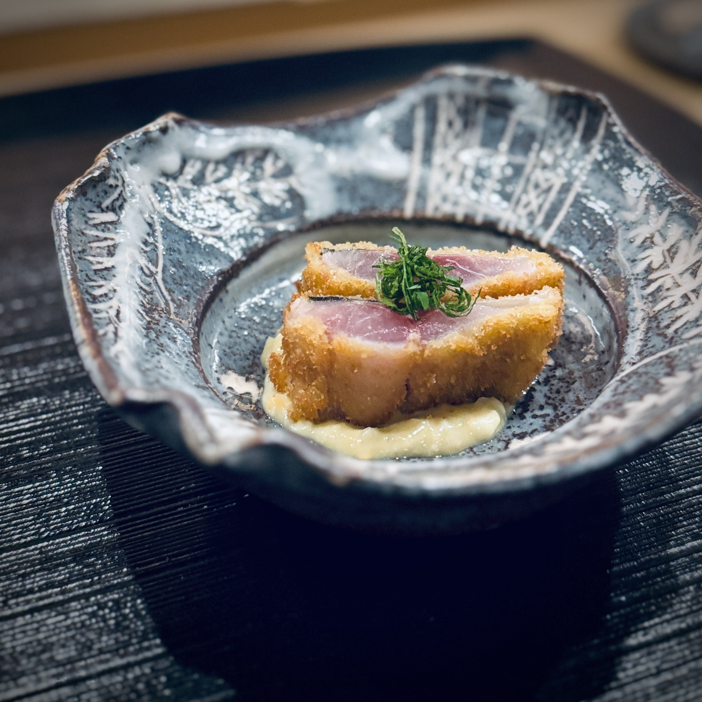 10-Second Fried Horse Mackerel.