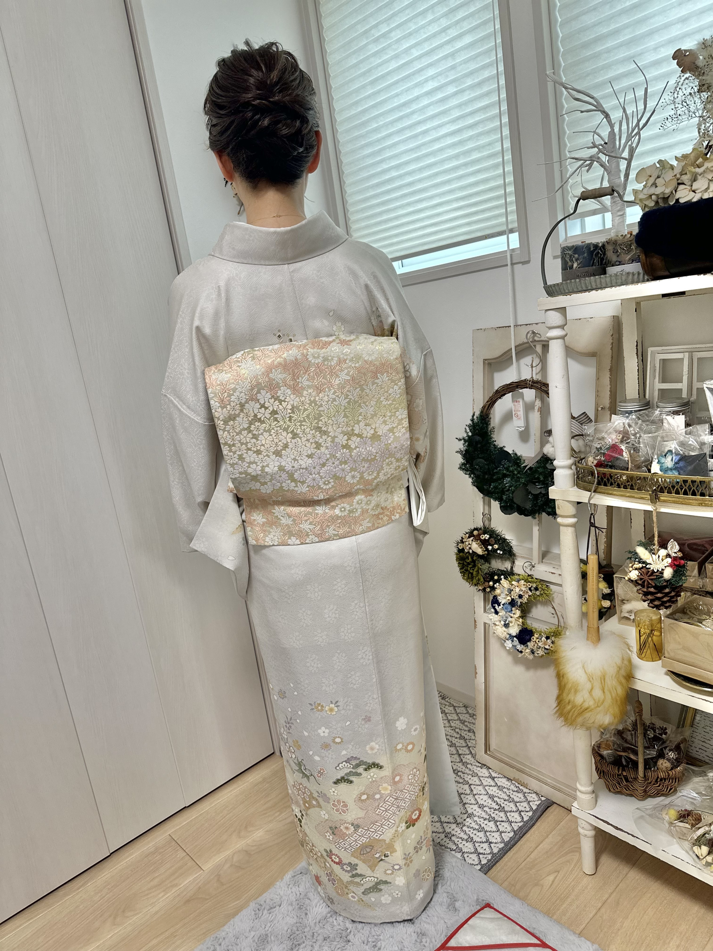 訪問着・ヘアセット