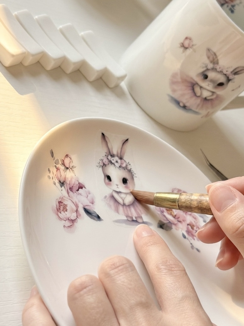 【名入れ・ギフト対応】バレエをがんばる子へのご褒美に 🩰 うさぎのバレリーナ 