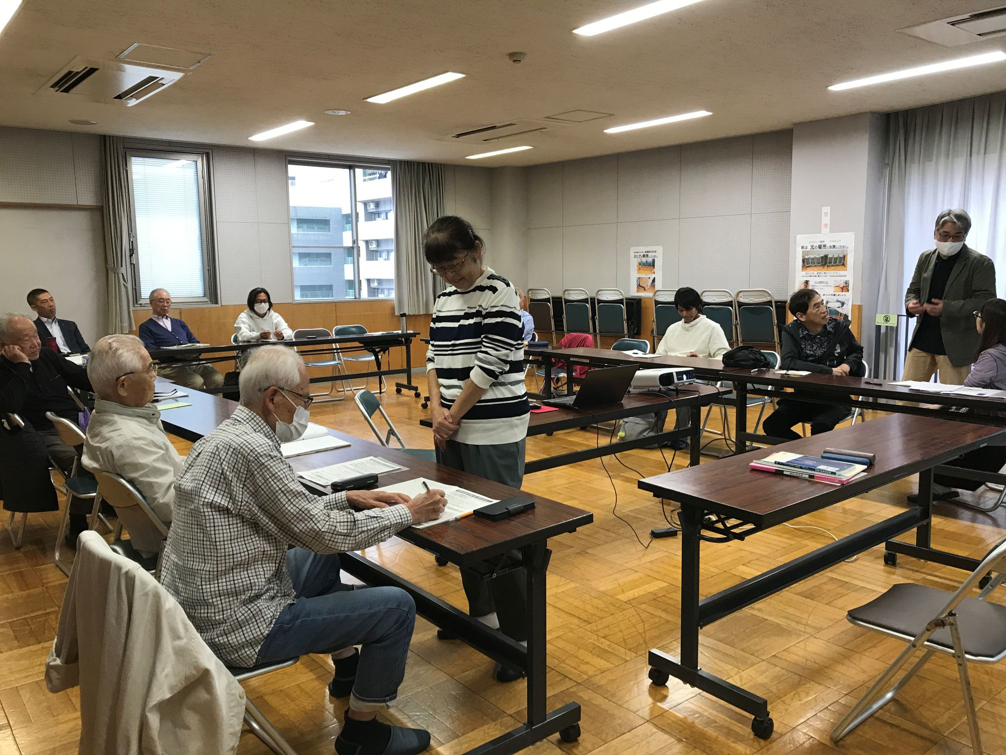 10月11日（土）の定例会は終了しました。