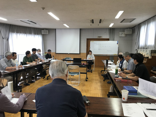７月4日（土）の定例会は終了しました。
