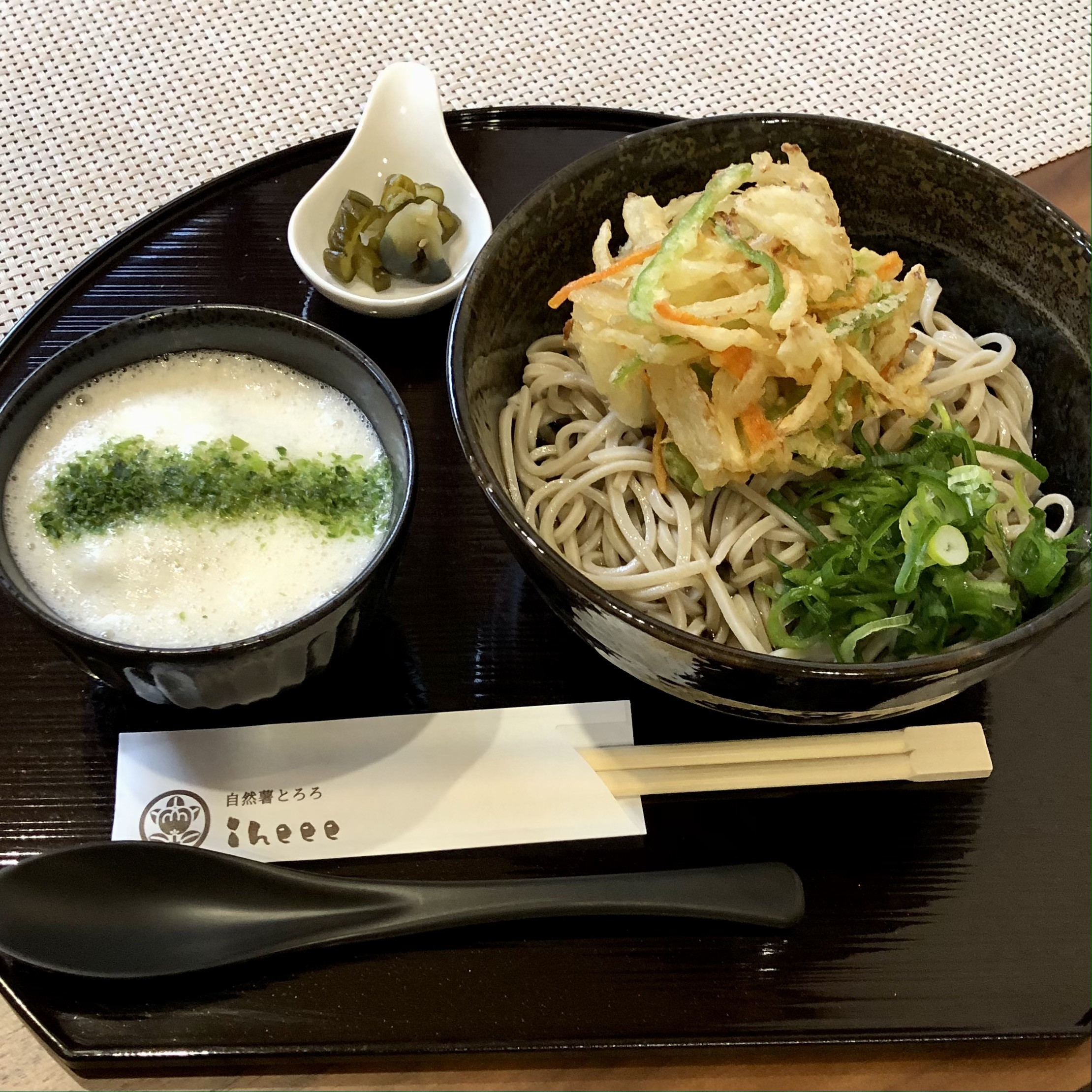かき揚げ蕎麦＆ミニとろろ丼セット