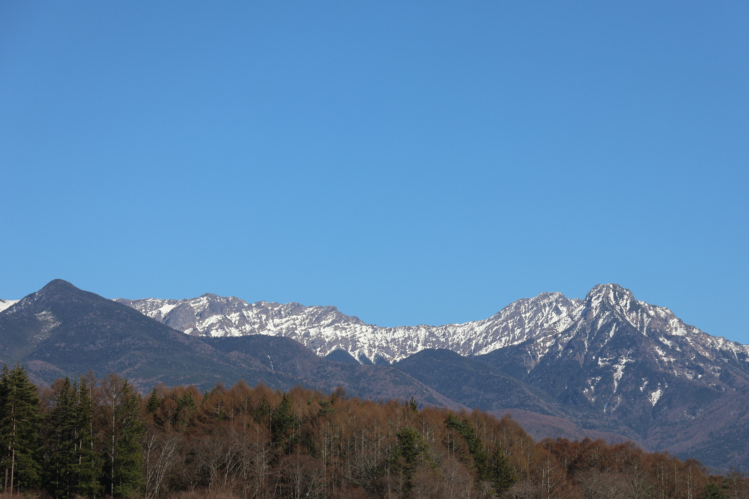 早春の八ヶ岳　by H.Kobayashi