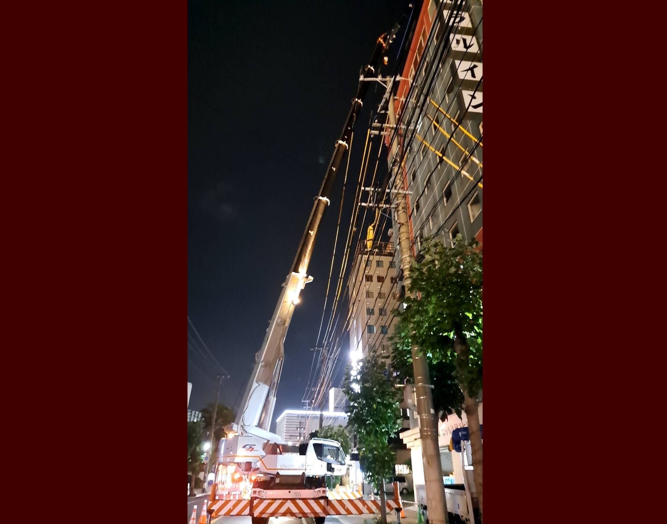 看板工事in久留米