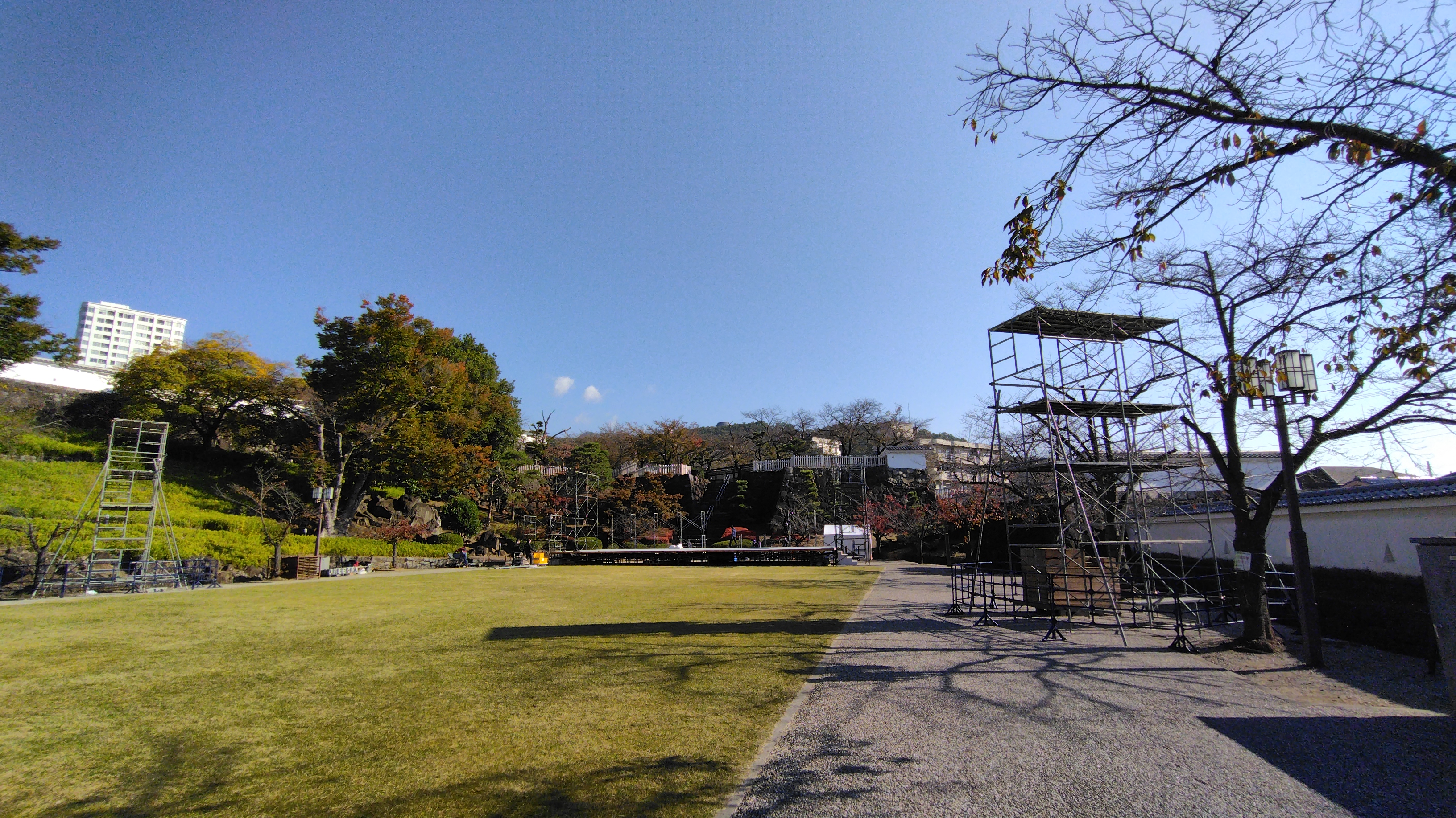信玄公まつり準備中