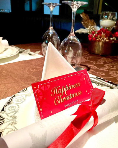本日よりXmas dinnerスタート