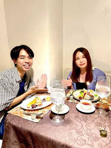 お誕生日でご来店のお客様