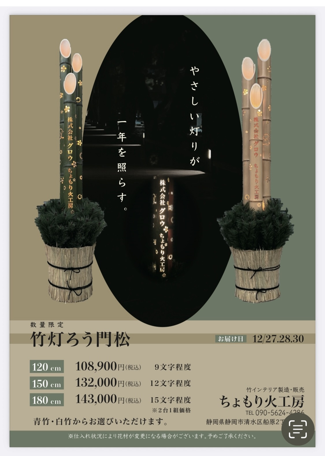 ちょもり火 - インフォメーション