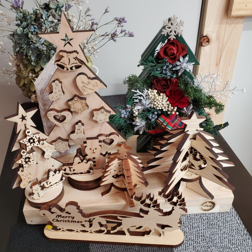 クリスマスツリーminneで販売開始