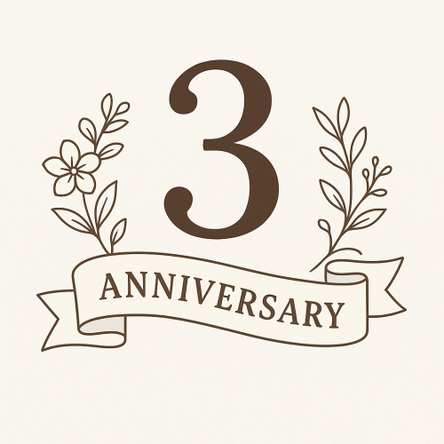 🎉㊗️3周年記念🎉