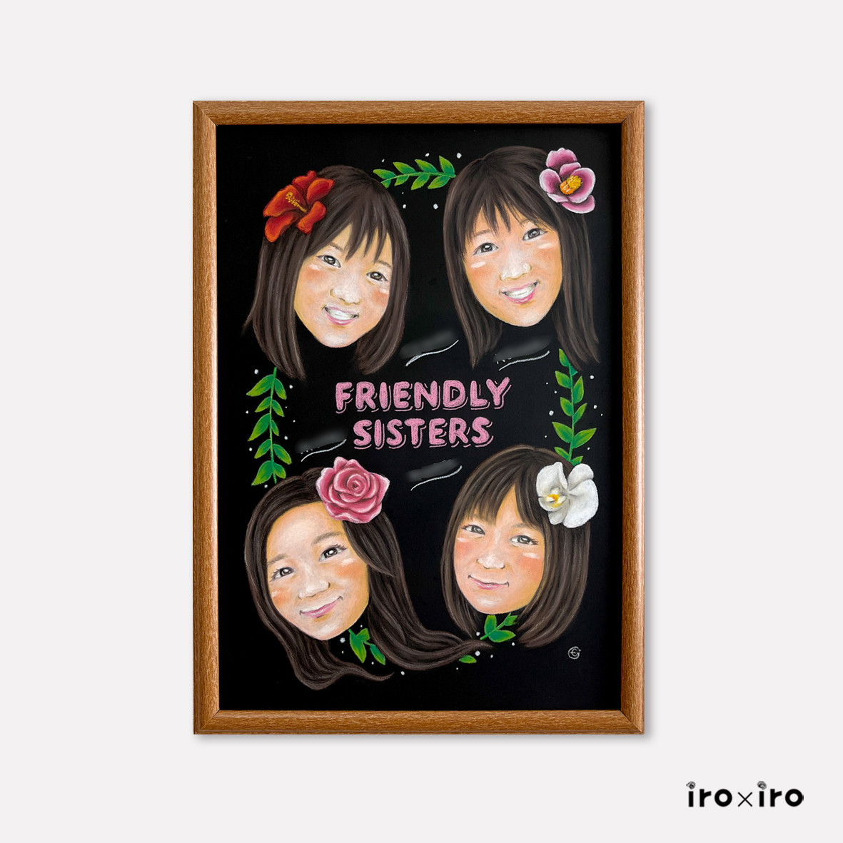 「FRIENDLY SISTERS」インテリアボード