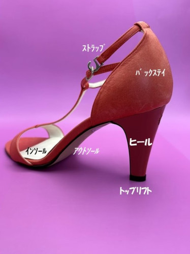ヒールの各部名称