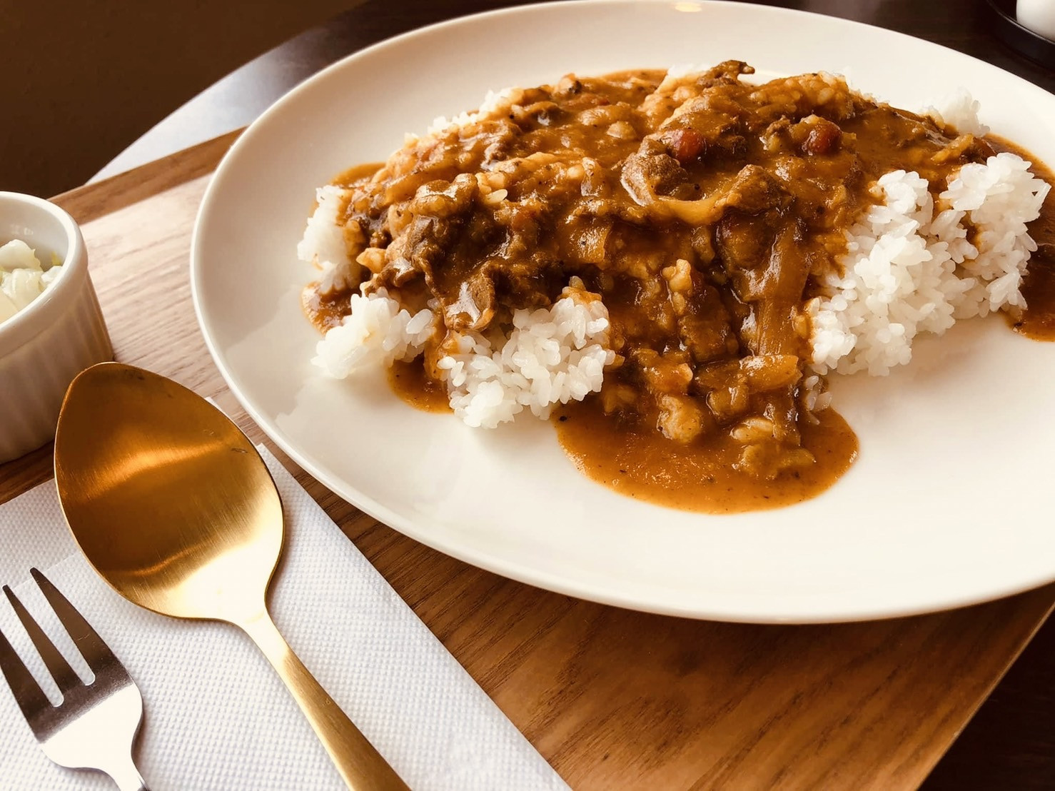 高千穂牛あまからカレー　980円
