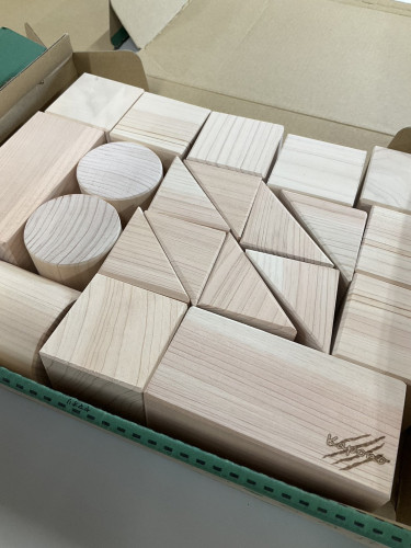 手づくり 積木