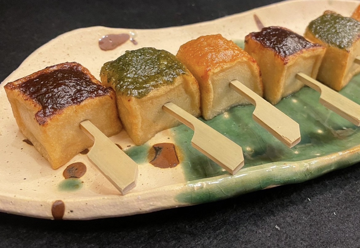 季粋 |KISUI dinner 生麩の田楽味噌焼き
