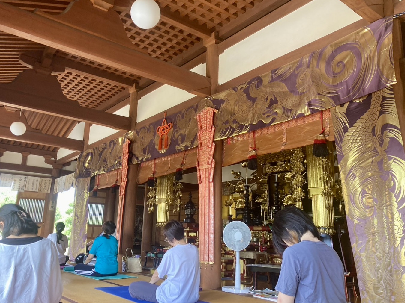 八田山 長谷寺（ちょうこくじ）ヨーガ
