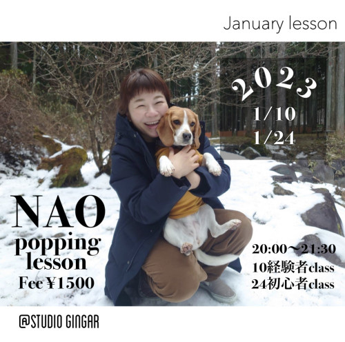 NAO popping lesson