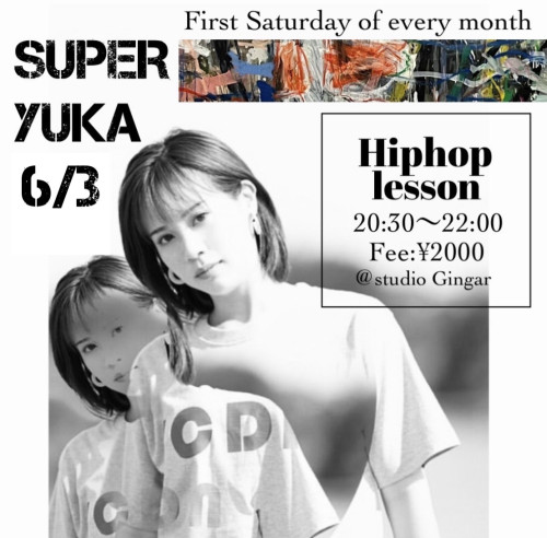 SUPER YUKA hiphop lesson