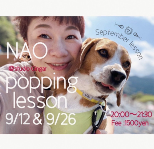 NAO popping lesson