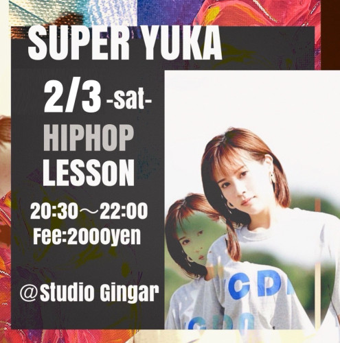 SUPER YUKA hiphop lesson