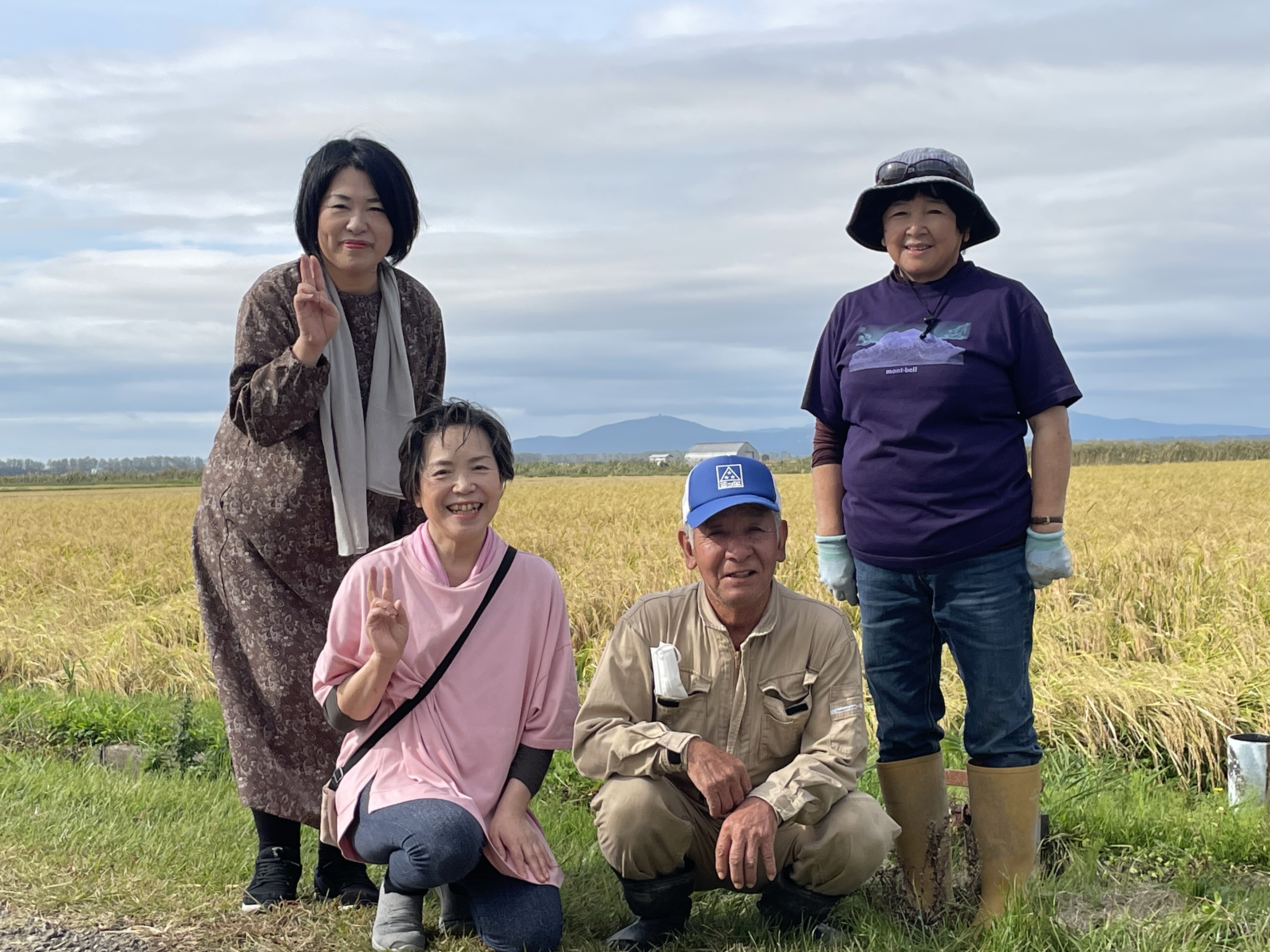 自然栽培ササニシキの石山さんを訪問❣️ お米の収穫を見てきました🌾🌾 
