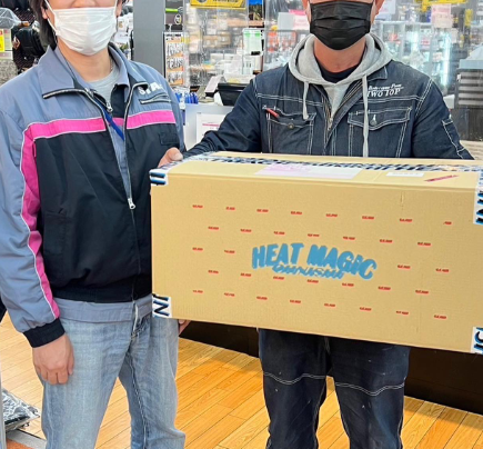 オオニシヒートマジックのマフラー！！