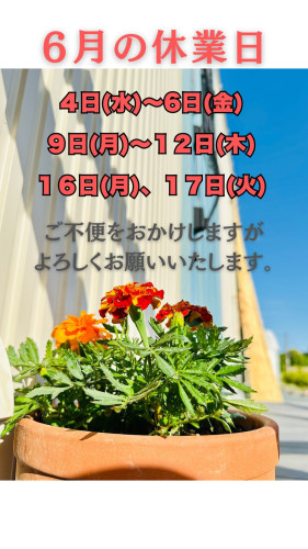 6月の休み.JPG