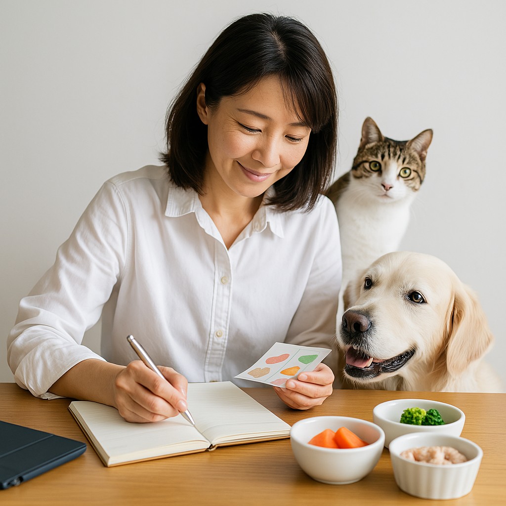 犬と暮らす設計者の静かなまなざし
