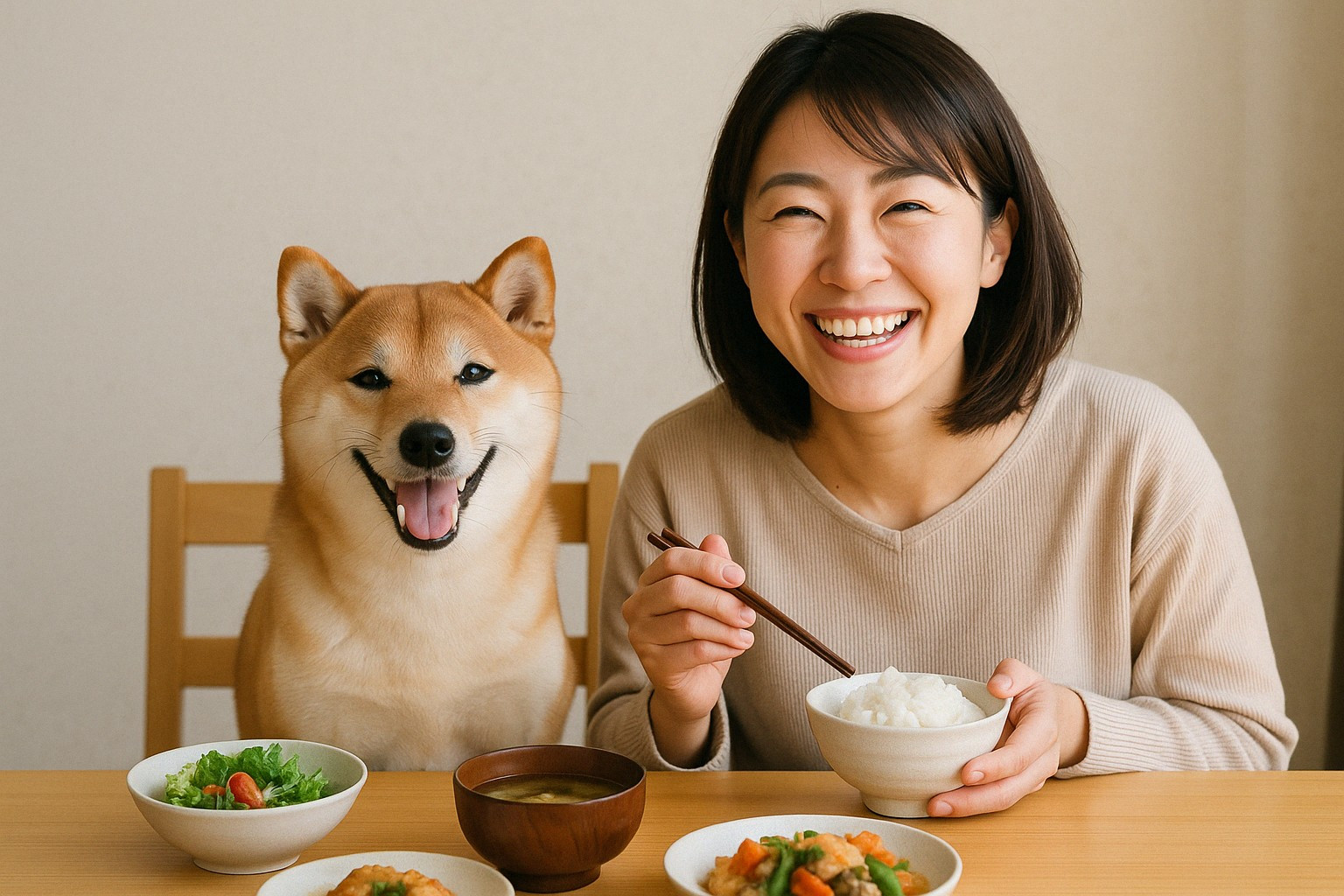 一緒に食べるから、うれしい。 一緒に生きるから、考える。