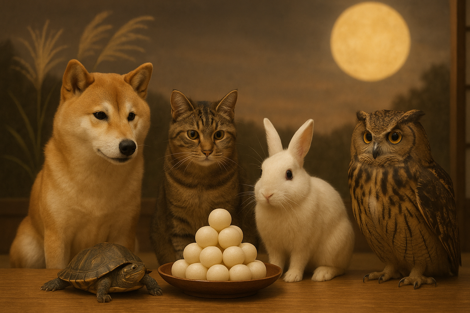 🌕 お月見団子はペットに与えていいの？