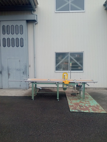 田中機械工業　横切木取機　3300ｘ500型