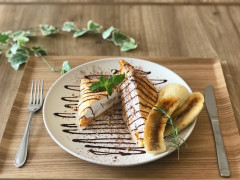 チョコバナナプレート