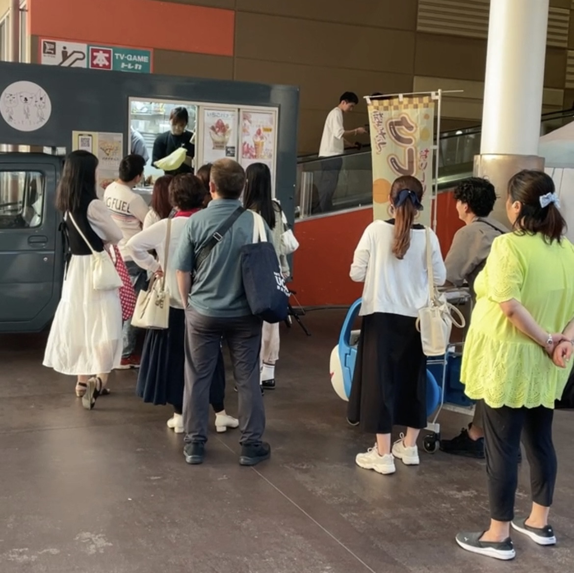 ショッピングセンターキッチンカー出店