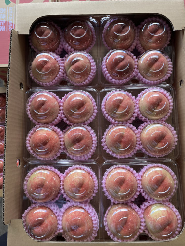  桃の出荷が始まっております🍑