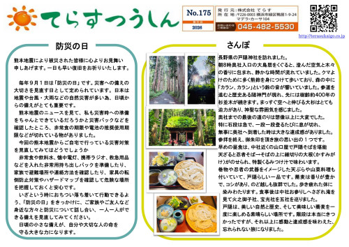 てらす通信_2026年    175号