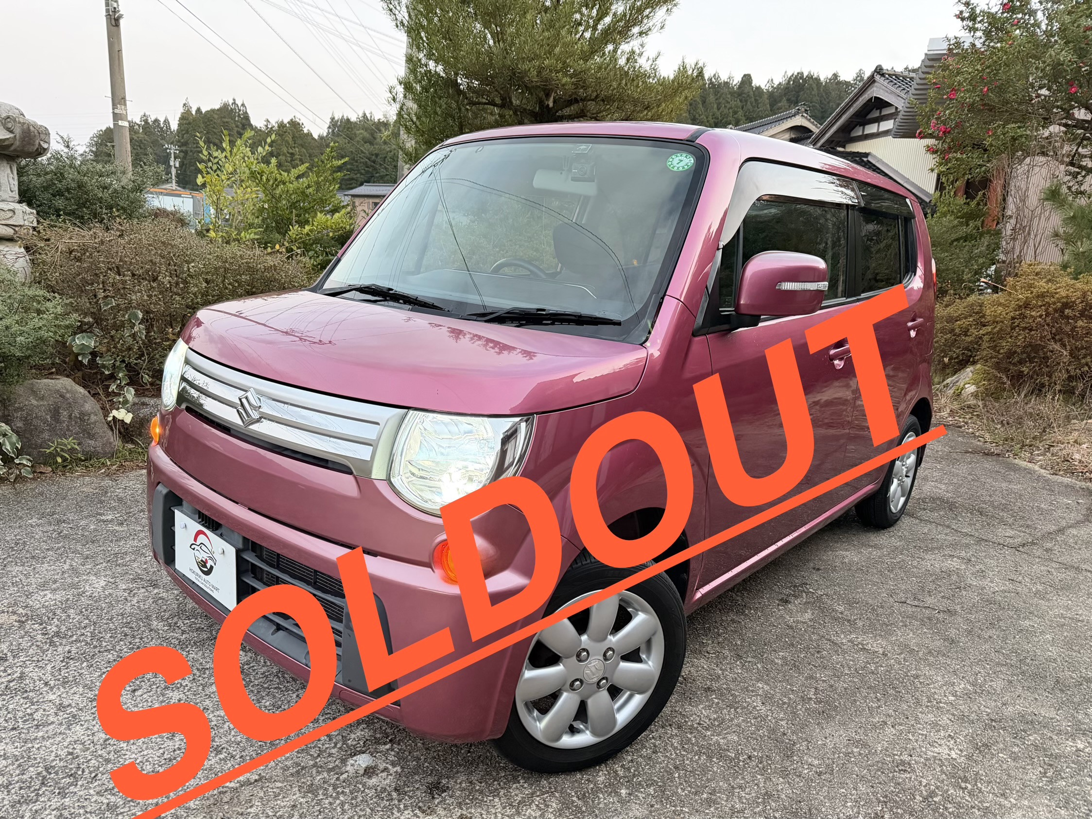（SOLD OUT）スズキ　MRワゴン　2013　走行距離　58,000km　　33万円（税込）