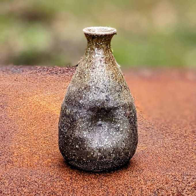 面取り 藁灰釉 花器 - 花瓶・植木鉢のハンドメイド・クラフト作品・手仕事品一覧