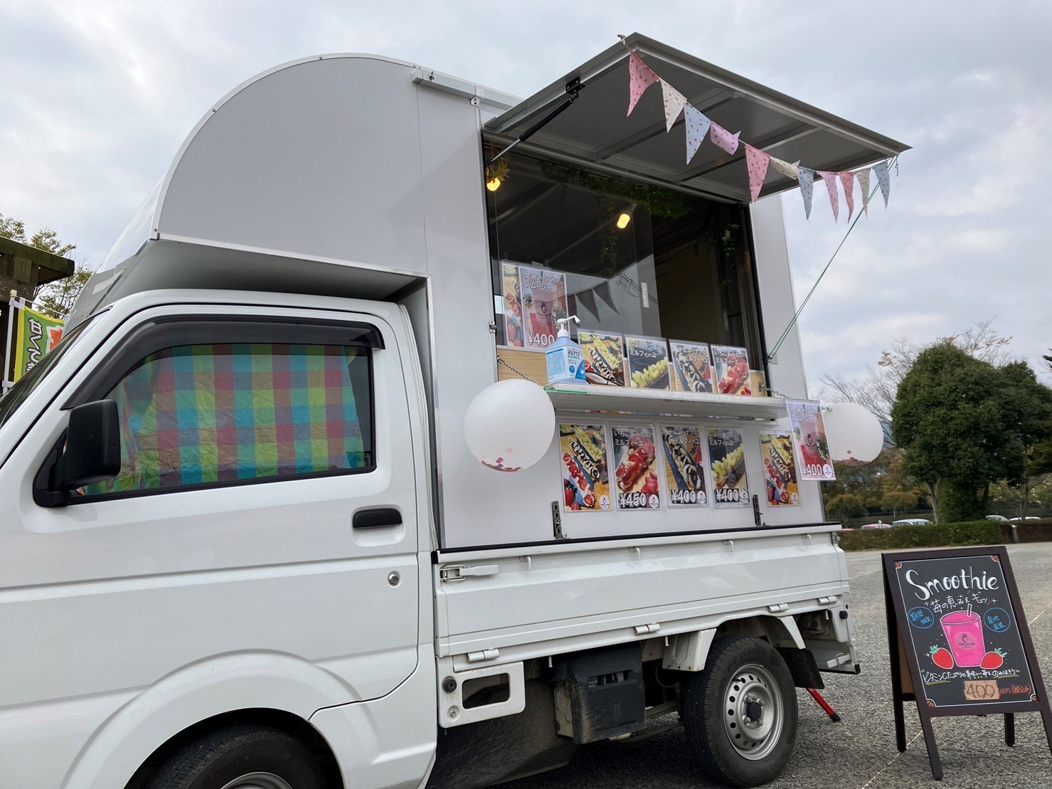 4月、5月も仲野いちご園キッチンカー、出店‼